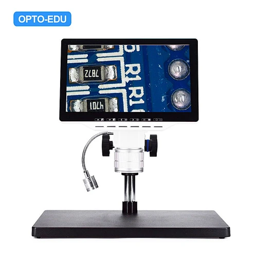 10.6" LCD Digital Stereo Microscope, 14x-90x, 12M