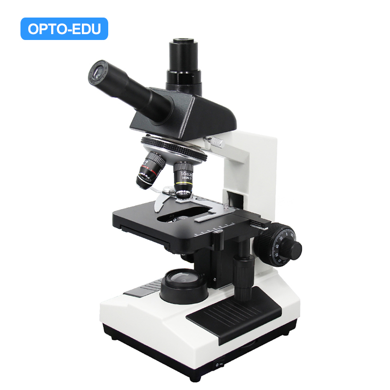 Laboratory Biological Microscope XSZ107BN, Teaching Monocular Black