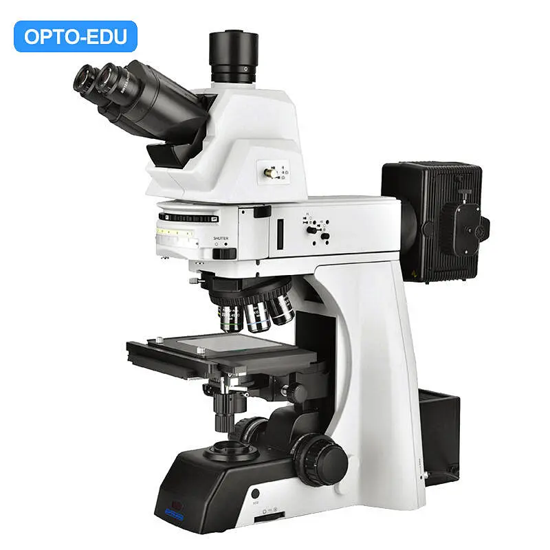 Metallurgical Microscope, Transmit & Reflect, Semi-APO, BF/DF, DIC, PL Metallurgical Microscope, Transmit & Reflect, Semi-APO, BF/DF, DIC, PL