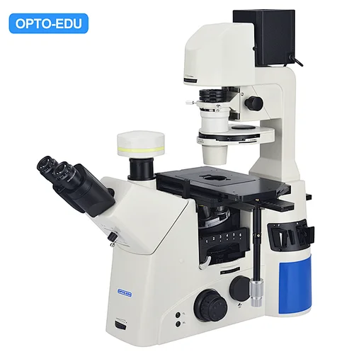 Inverted Laboratory Microscope, Semi-Auto, Semi-APO, BF+PH