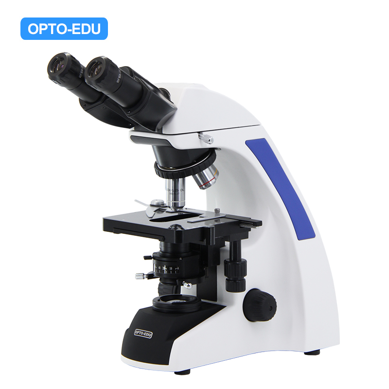 OPTOEDU A12.1502T Laboratory Microscope, Trinocular, Infinity Plan HC