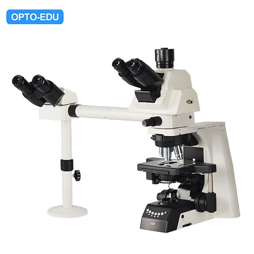 Multi Viewing Research Laboratory Microscope, Semi-Auto, 2 Heads Left Side