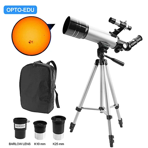Telescope, Refraction, F400, D70, Knapsack Carrying Bag