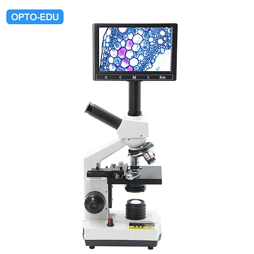 Microscópio biológico de estágio de aquecimento digital LCD de 7"