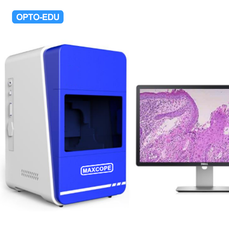 OPTO-EDU M30.5810-4 Scanner de lames de microscope entièrement automatique,  numérisation de 4 lames