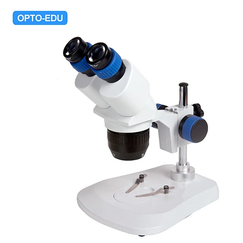 Microscópio estéreo, cabeça maior rotativa de 360°