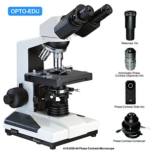 sådan Ekspert det samme OPTO-EDU A19.0209-40 fasekontrastmikroskop