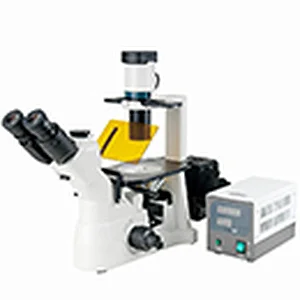 Inverted Flourescence Microscope, Critical Illumination, Semi-APO, Phase Contrast, B,G
