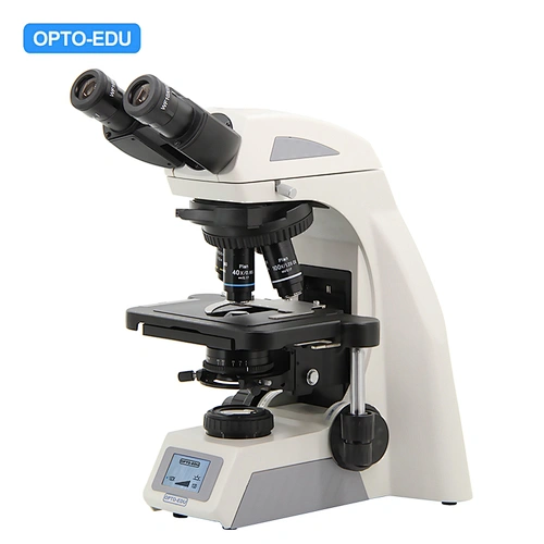Laboratory Biological Microscope, Binocular, Info LCD