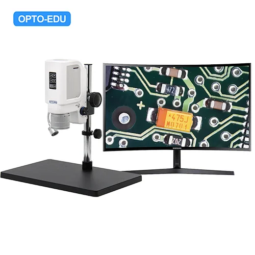 Digital Stereo Microscope, 0.7x~4.5x, 12M, HDMI+SD+WIFI(Optional)