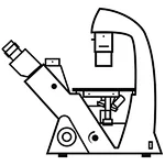 What is inverted microscope?