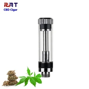 CBD Cigar for CBD Oil or THC Oil Ceramic Coil Cartridge Vape Pen with 900mAh 510 thread Battery use Wooden Box