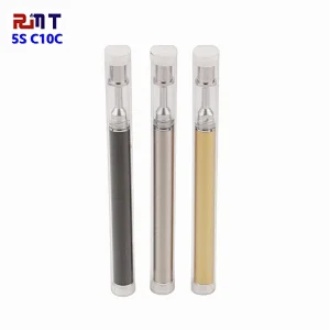 5S C10C Disposable CBD Oil Vape pen with Rechargeable 380mAh Battery Disposable CBD Ceramic Coil Cartridge Vape pen