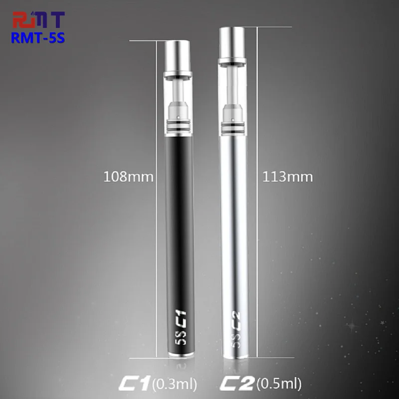 5S C1/C2 Disposable CBD Oil Ceramic Coil Cartridge Vape pen with 320mAh Battery
