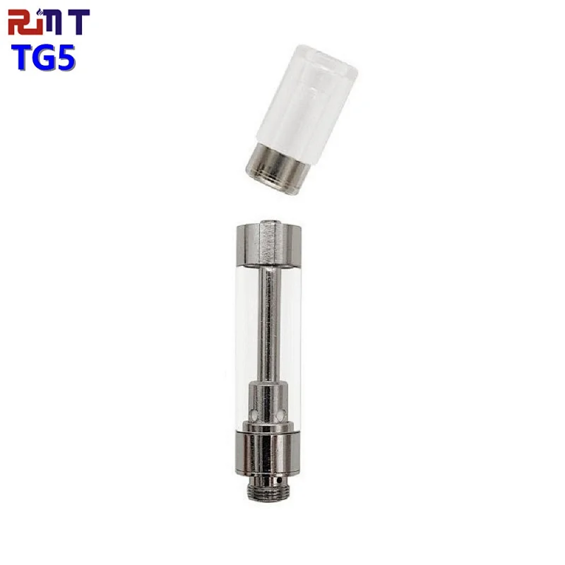 TG5 CBD Cartridge With Ceramic Coil empty Disposable Closed System CBD Cartridge