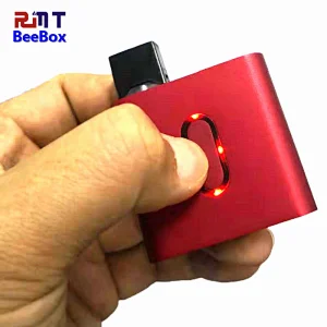 BeeBox Compatiable with JUUL POD preheat battery indicate 450mah include 2 ceramic coil pod