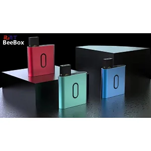 BeeBox Compatiable with JUUL POD preheat battery indicate 450mah include 2 ceramic coil pod