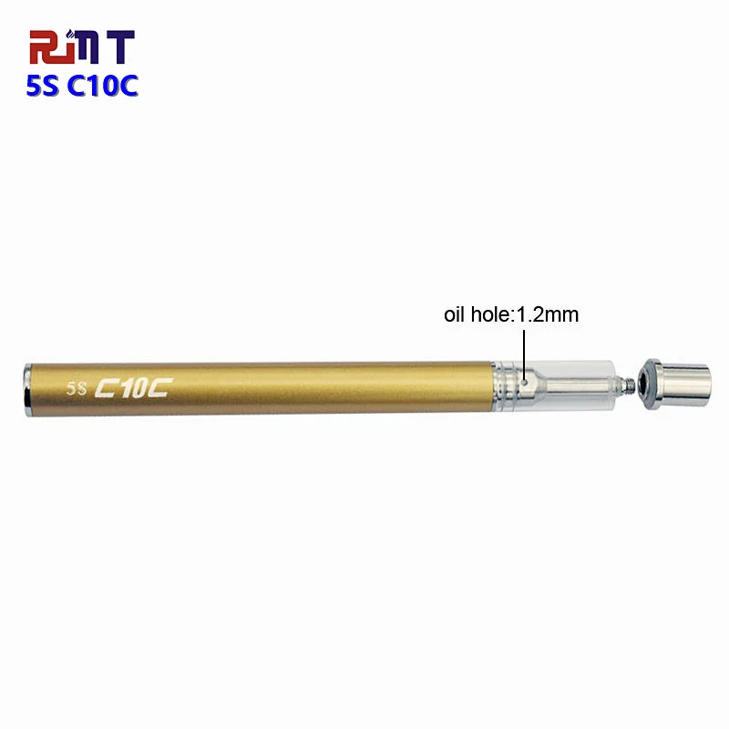 5S C10C Disposable CBD Oil Vape pen with Rechargeable 380mAh Battery Disposable CBD Ceramic Coil Cartridge Vape pen