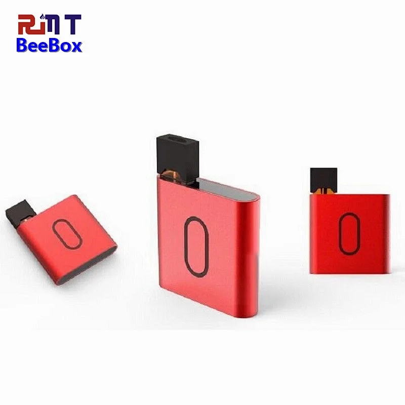 BeeBox Compatiable with JUUL POD preheat battery indicate 450mah include 2 ceramic coil pod