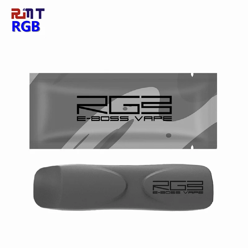 RGB Multi Flavors Nicotine Salt and Colors available 400 Puffs Prefilled Disposable POD Vape pen with Silicon Soft Touch