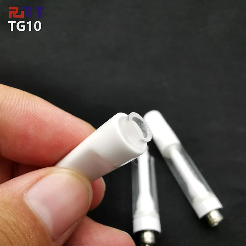 TG10 Full Ceramic Closed System CBD Cartridge easy pass FDA and Heavy Metal Test