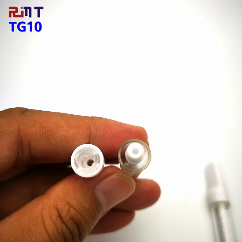 TG10 Full Ceramic Closed System CBD Cartridge easy pass FDA and Heavy Metal Test