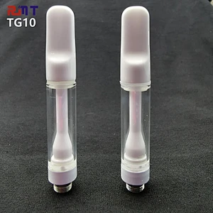 TG10 Full Ceramic Closed System CBD Cartridge easy pass FDA and Heavy Metal Test