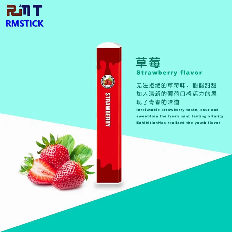RMSTICK Simple and Popular Vape Pod Multi Flavors Nicotine Salt 300 Puffs Disposable POD Vape pen