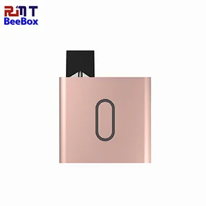 BeeBox Compatiable with JUUL POD preheat battery indicate 450mah include 2 ceramic coil pod