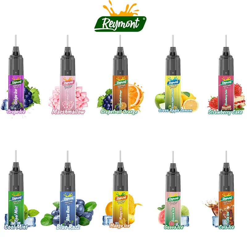 Reymont 4688 Puffs Mesh Coil New Technique Disposable Vape pen with 12ML Capacity Airflow Control Rechargeable 650mah Battery Disposable Electronic Cigarette LED LIGHTS Shinning