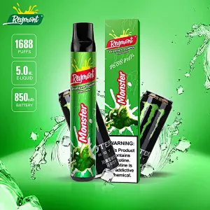 ReyMont, 1688 Puffs, Premium Quality, Disposable Vape pen, Electronic Cigarette, E Cigarette, Multi Flavors e cigs, Reymont 1688, Reymont Disposable Electronic Cigarette, Reymont Brand
