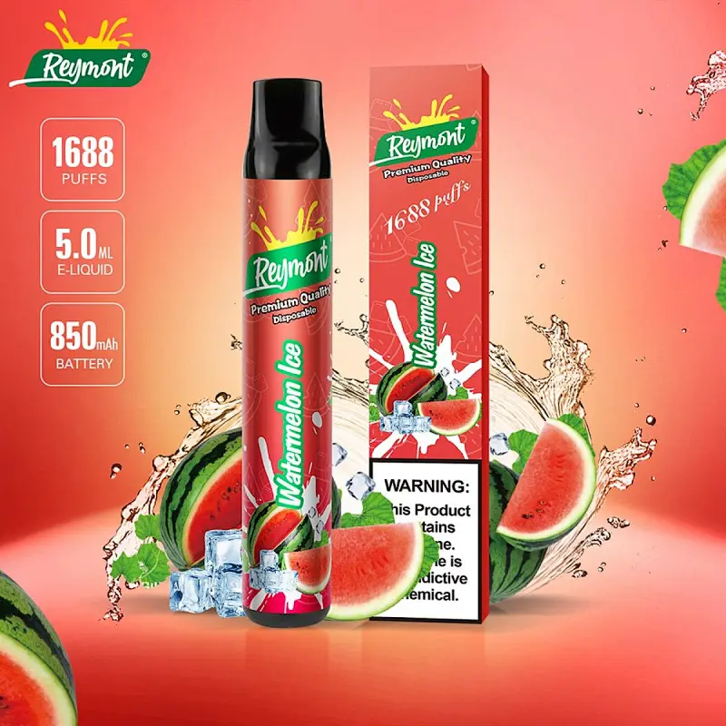ReyMont, 1688 Puffs, Premium Quality, Disposable Vape pen, Electronic Cigarette, E Cigarette, Multi Flavors e cigs, Reymont 1688, Reymont Disposable Electronic Cigarette, Reymont Brand