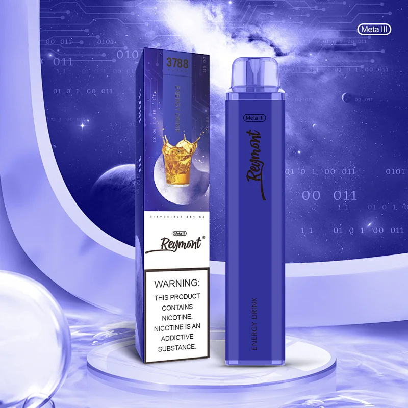Reymont Meta, Reymont 3788, 3788 Puffs, Mesh Coil, 21350 Battery, 12ML Capacity, Reymont Vape, Reymont Disposable, Reymont Electronic Cigarette, Disposable Vape pen, Reymont Brand