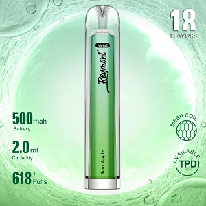 Reymont Meta I, Reymont 618, 618 Puffs, Reymont Vape, Reymont Disposable, Reymont vape pen, Disposable Vape pen, Disposable Electronic Cigarette, Reymont Electronic Cigarette, Mesh Coil, Reymont Crystal, Reymont TPD Available