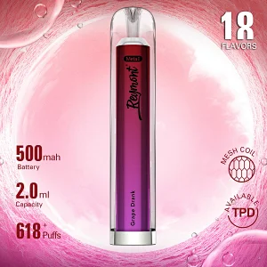 Reymont Meta I, Reymont 618, 618 Puffs, Reymont Vape, Reymont Disposable, Reymont vape pen, Disposable Vape pen, Disposable Electronic Cigarette, Reymont Electronic Cigarette, Mesh Coil, Reymont Crystal, Reymont TPD Available