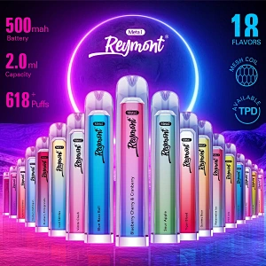 Reymont Meta I, Reymont 618, 618 Puffs, Reymont Vape, Reymont Disposable, Reymont vape pen, Disposable Vape pen, Disposable Electronic Cigarette, Reymont Electronic Cigarette, Mesh Coil, Reymont Crystal, Reymont TPD Available