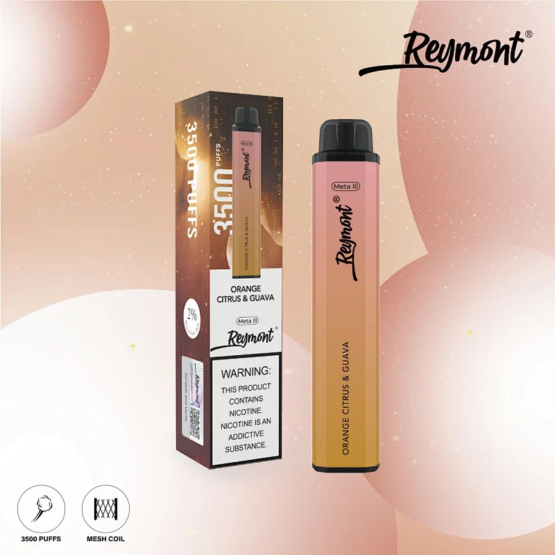 Reymont Meta III, Reymont 3788, 3788 Puffs, Mesh Coil, 21350 Battery, 12ML Capacity, Reymont Vape, Reymont Disposable, Reymont Electronic Cigarette, Disposable Vape pen, Reymont Brand