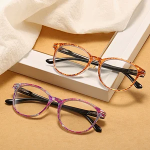 Hot sale fashion PC frame anti blue light eyewear reading glasses for the elderly