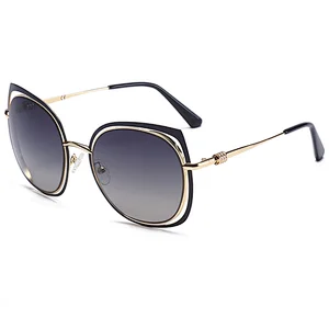 Wholesale Brand Adult Fashion Metal Sunglasses New Custom Polarized