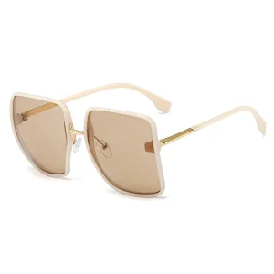 European and American hot selling fashion sunglasses Oversized frame Sun glasses sunglasses wholesale