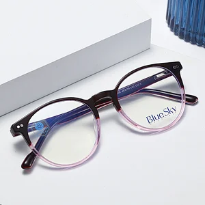 New arrival anti blue light computer glasses custom acetate optical eyewear