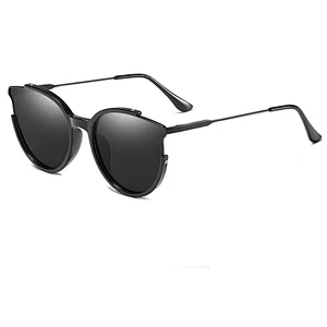 New Fashionable Design Ladies PC Metal Frame Polarized Sunglasses For Women