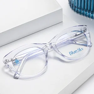 Anti blue light custom logo 3D shape computer eyeglasses eyewear optical glasses frame