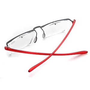 Wholesale custom logo fancy reading glasses frameless novel reading glasses