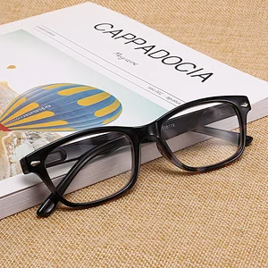 Fashion design PC full frame unisex reading glasses with elastic mirror leg