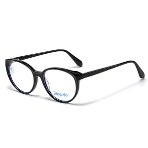 Fashion woman colorful acetate computer anti Blue Light optical glasses eyewear eyeglasses frame