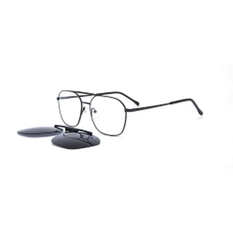 Factory Wholesale Polarized Frame Kid Outdoor Glass Eyeglass Lens Clip Stainless Steel Sunglass