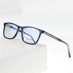 Latest square optical frames glasses acetate eyeglasses with custom logo