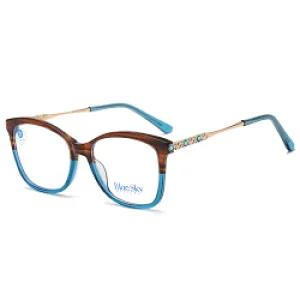 Titanium eyeglass frames blue light filter glasses fashion optical frame eyeglasses