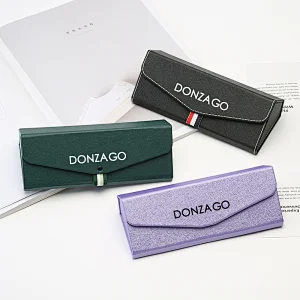DONZAGO Sunglasses packaging boxes, PU cardboard glasses case, PU cardboard box sunglasses